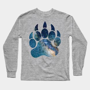 Galaxy Bear Paw Long Sleeve T-Shirt